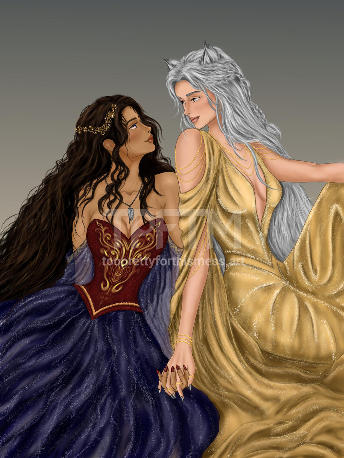 Art made for author Mel Davies